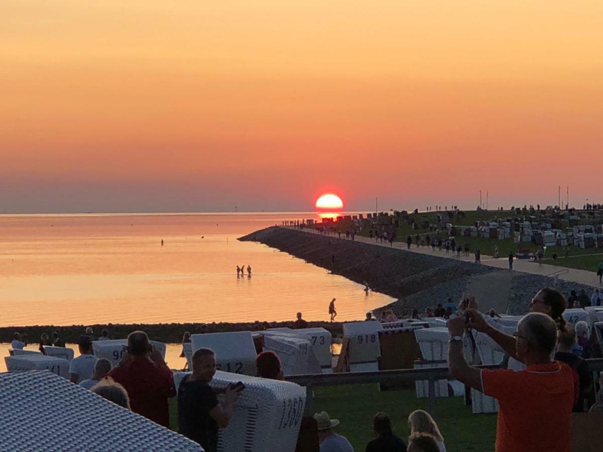 Fewo Buesum - Bella Mare - Nordseestrasse 3 Bagian luar foto